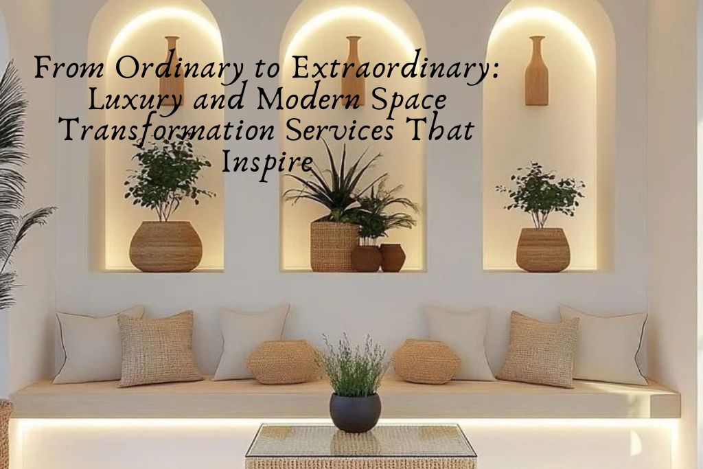 Luxury and modern space transformation services